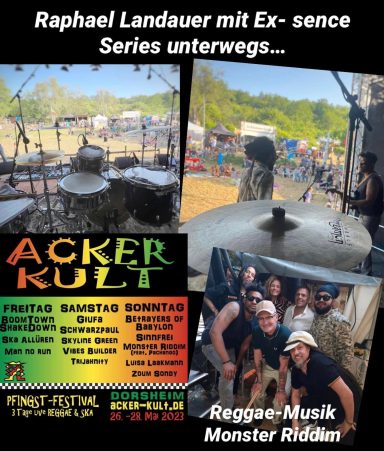 2023 on the Road mit Sänger Pachango der Band Six Nation.