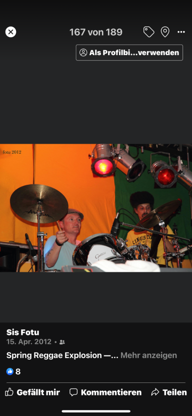 Drummer "Don Raffa" und Bassy Rolo Teng